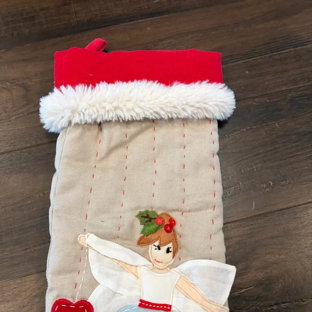 Pottery Barn Kids Woodland Fairy Christmas Stocking